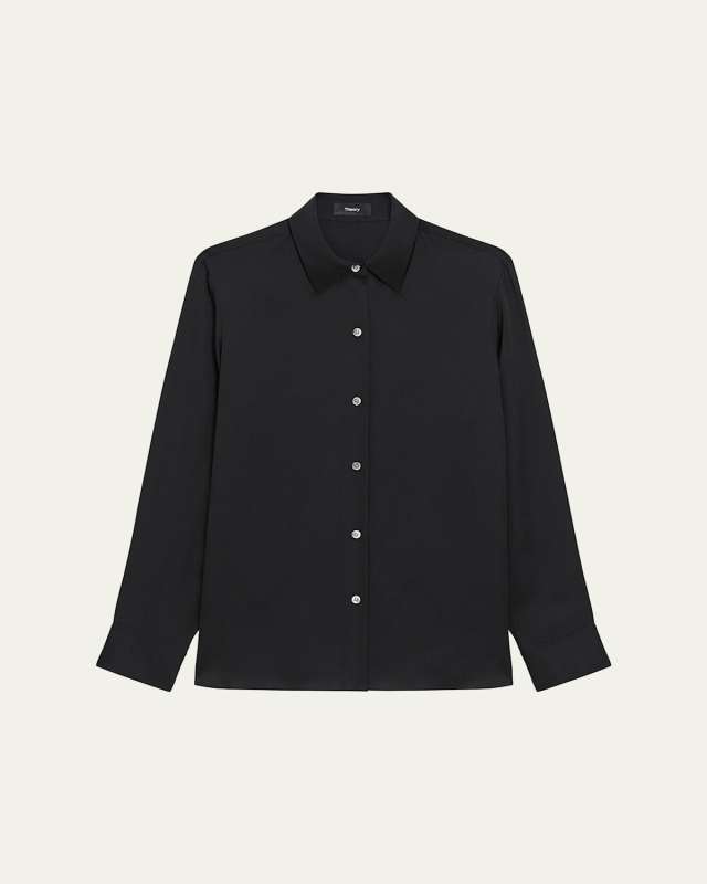 Silk Straight Shirt